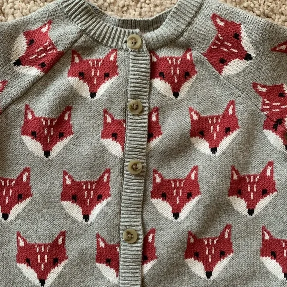 Tea Collection Fox Cardigan - Picture 2 of 3